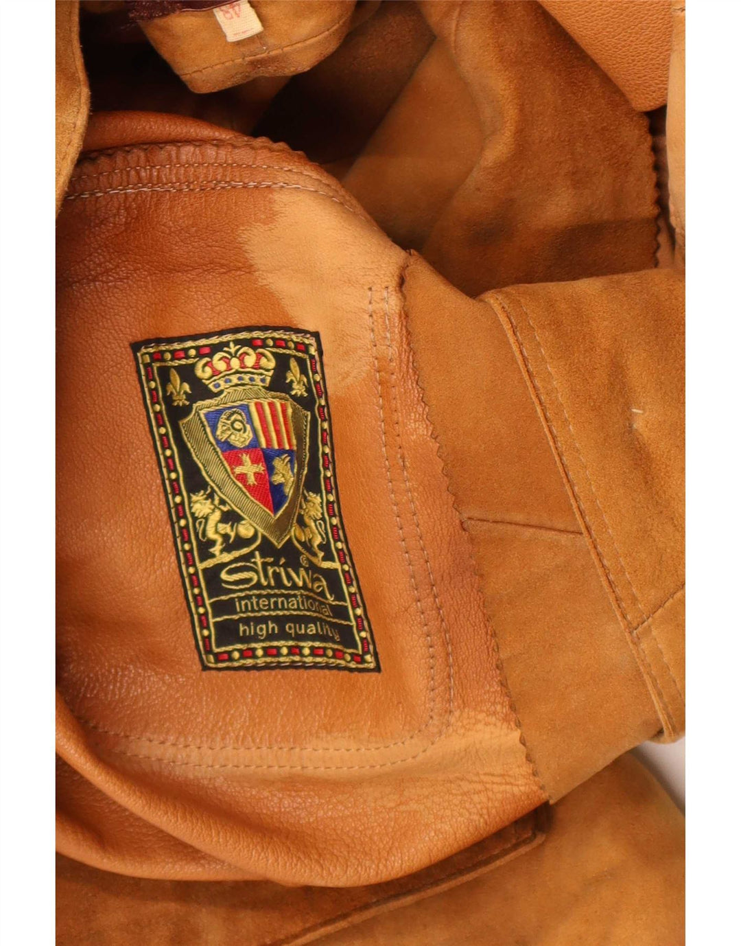 Giacca in pelle scamosciata da uomo Striwa EU 48 Beige medio