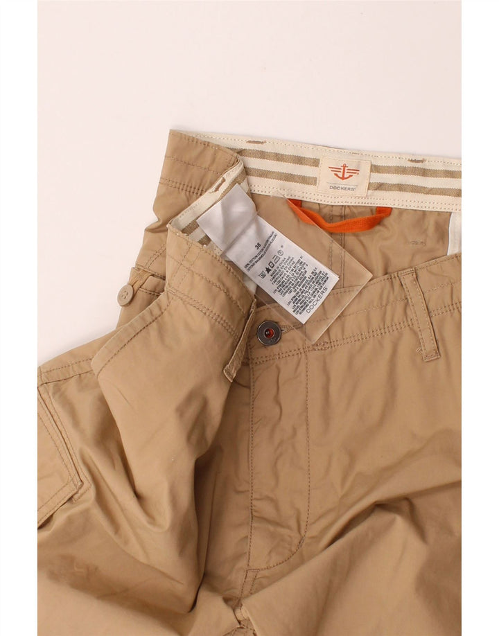 DOCKERS Mens Cargo Shorts W36 Large Beige Cotton Vintage Dockers and Second-Hand Dockers from Messina Hembry 