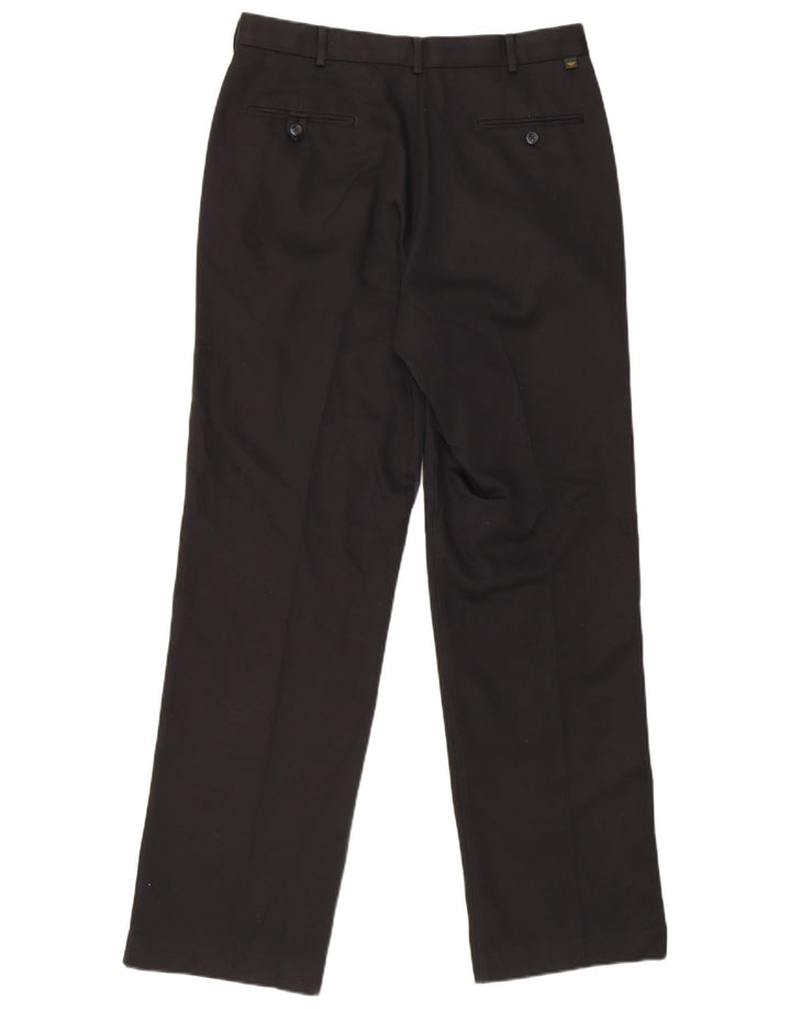 Pantaloni da abito dritti da uomo Dockers W32 L33 Blu Navy