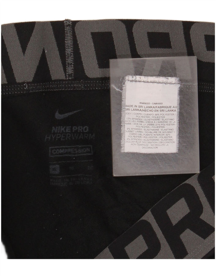 Leggings grafici a compressione NIKE da uomo XL poliestere nero
