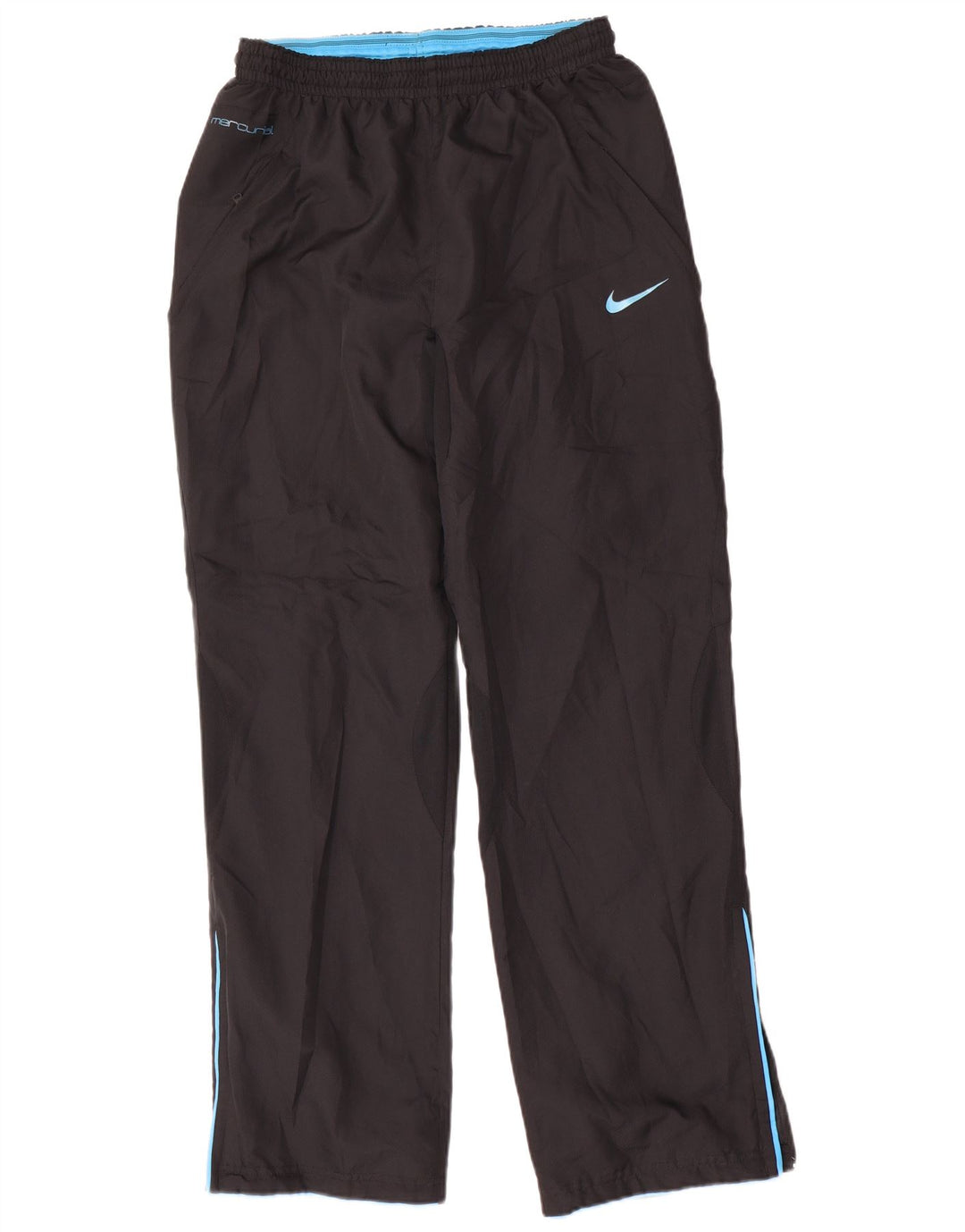 Pantaloni da tuta Nike da uomo piccoli in poliestere nero