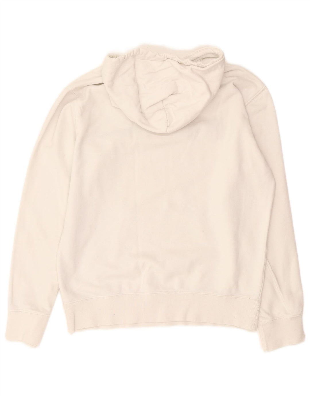 Maglione con cappuccio grafico da uomo CHAMPION in cotone bianco medio