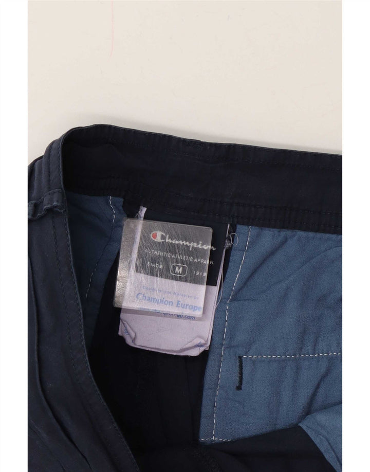 Pantaloncini chino da uomo Champion medi W32 in cotone blu navy