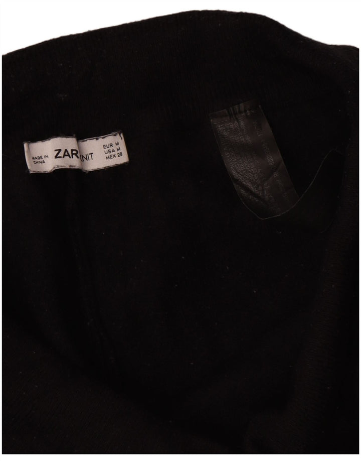 Pantaloni da tuta da donna Zara Joggers UK 14 viscosa nera media