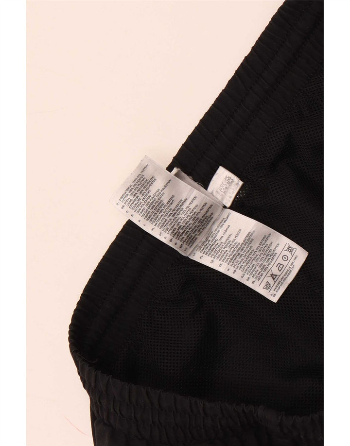 Pantaloncini sportivi da uomo Adidas medi neri in poliestere