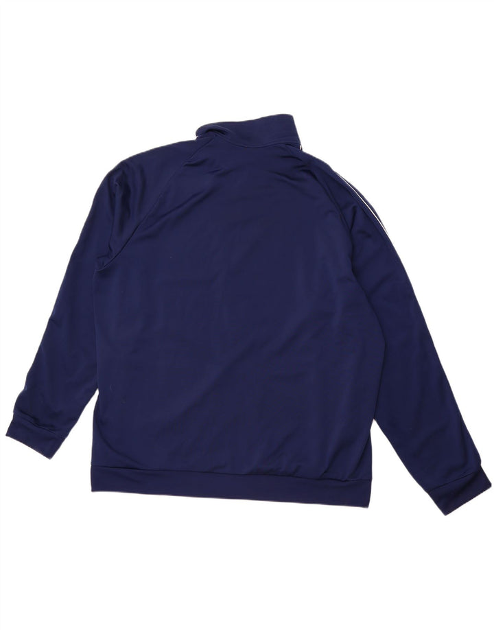 Giacca da tuta da uomo ADIDAS 2XL poliestere blu navy