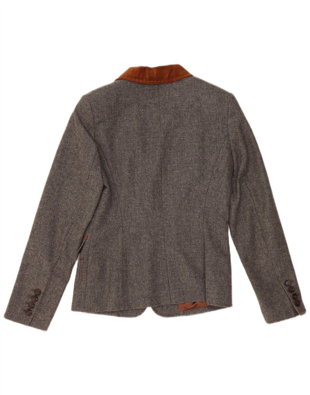 Giacca blazer a 2 bottoni da donna White Label UK 10 Small Grey Colourblock