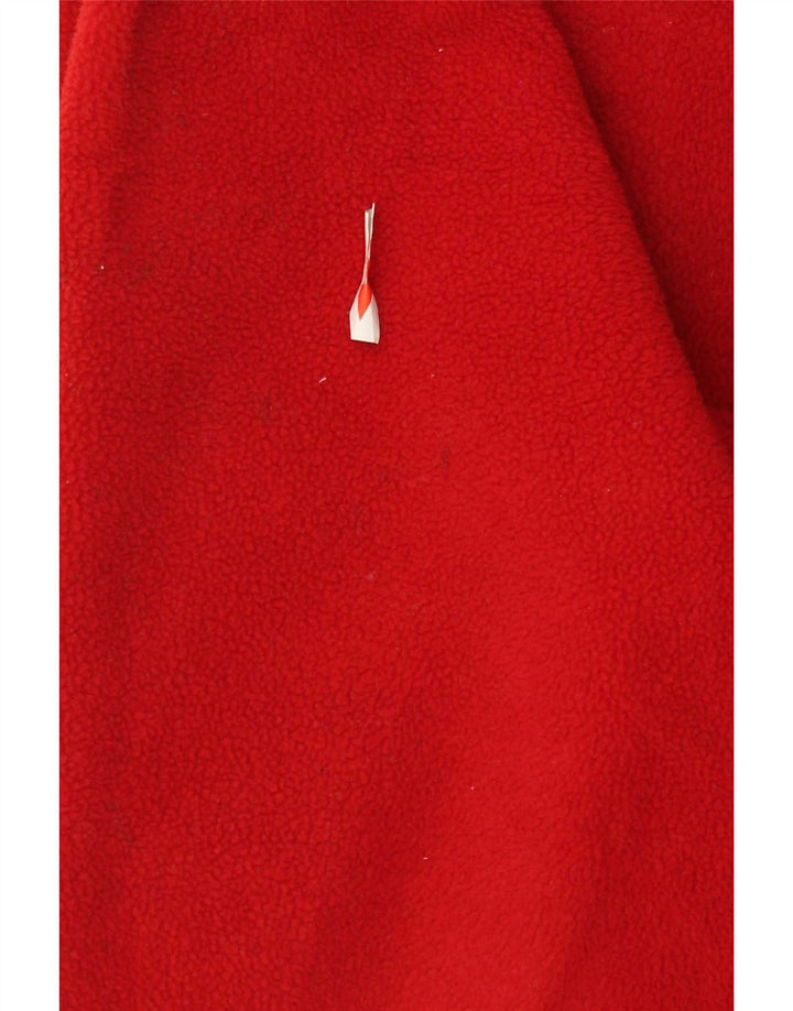 Giacca in pile Marks & Spencer da uomo St. Michael UK 16 grande poliestere rosso