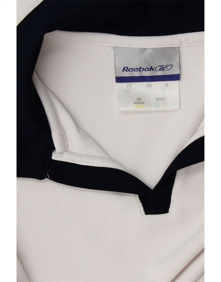 Polo Reebok da uomo XS colore bianco