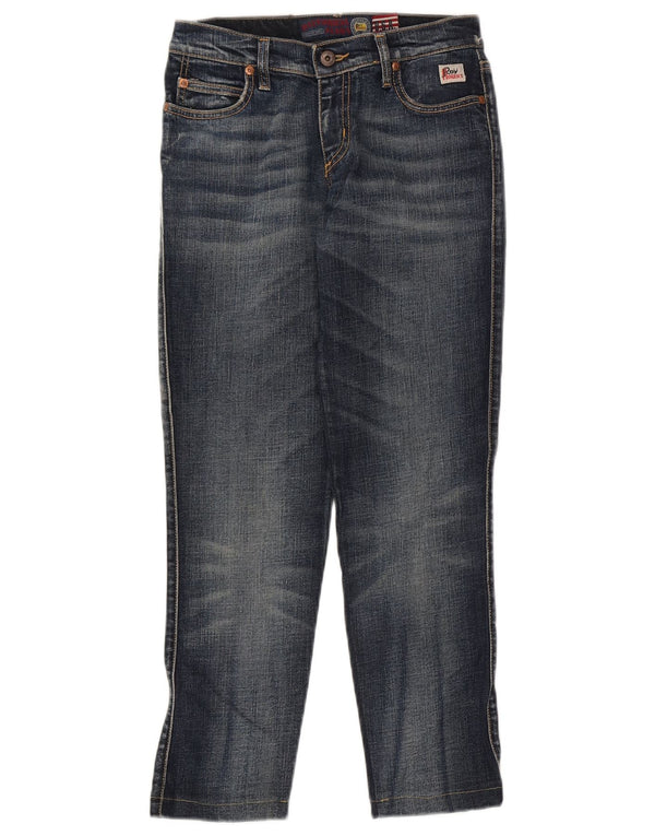 Jeans slim da donna Roy Rogers IT 40 piccolo W27 L27 cotone blu