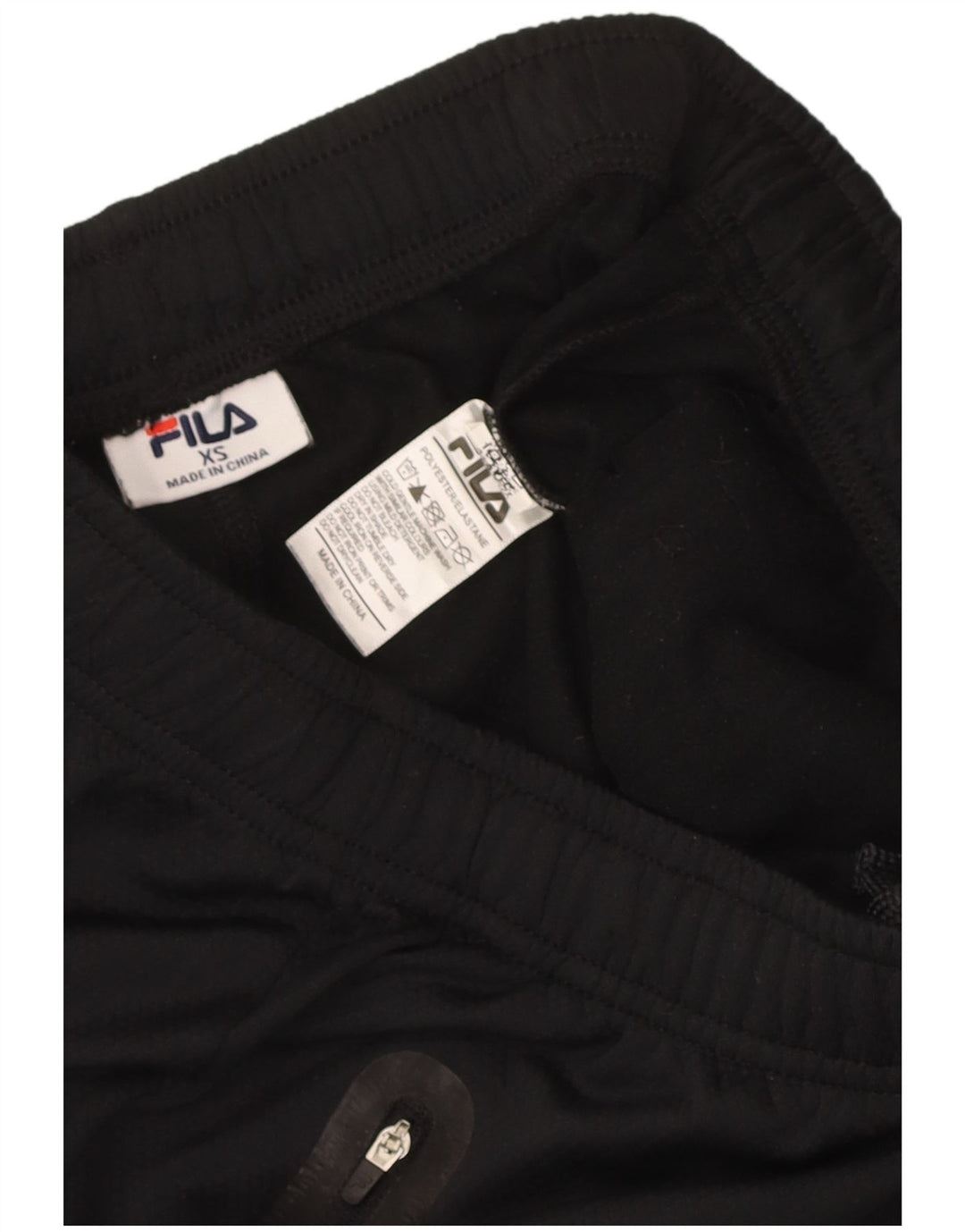 Pantaloni da tuta da uomo Fila XS poliestere nero