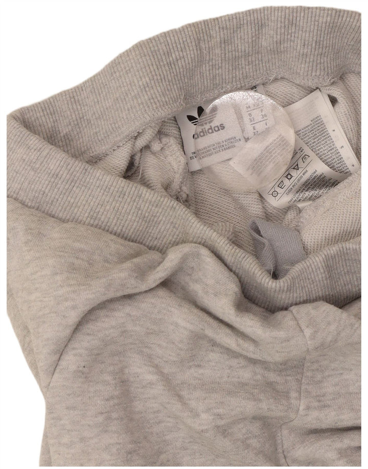 Pantaloni da tuta da donna ADIDAS Joggers UK 6 XS Cotone chiazzato grigio