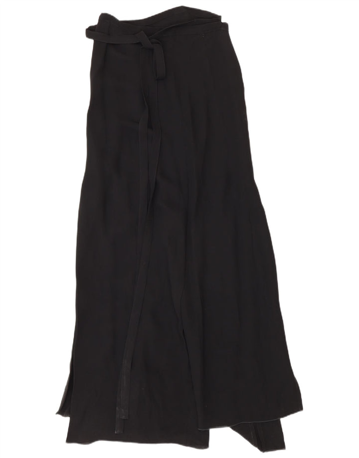 Gonna lunga da donna Gianfranco Ferre IT 42 media W28 viscosa nera