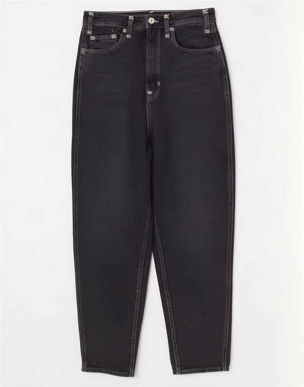 Jeans larghi a vita alta ROSSI da donna Levi's W27 L29 cotone blu navy