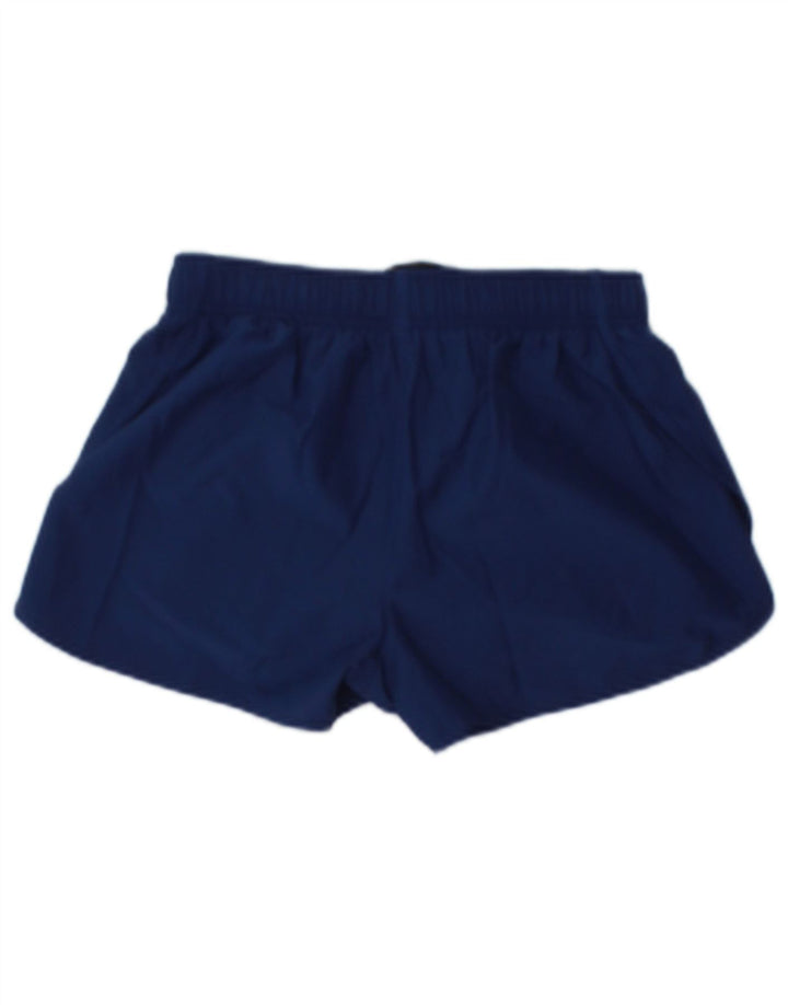 Pantaloncini sportivi ASICS da donna UK 6 XS blu navy poliestere