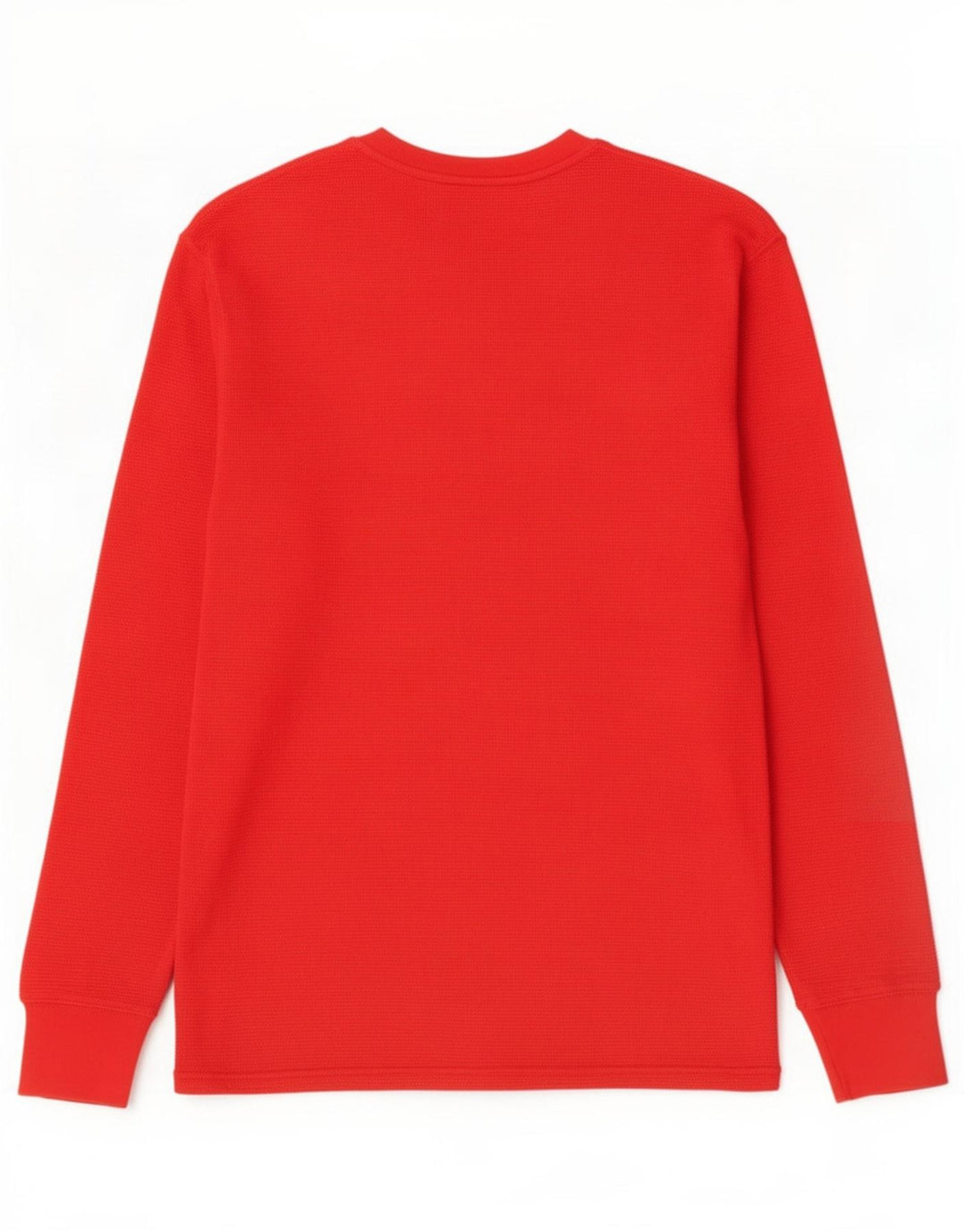 Polo Ralph Lauren Maglia regolare da uomo a maniche lunghe piccola in cotone rosso