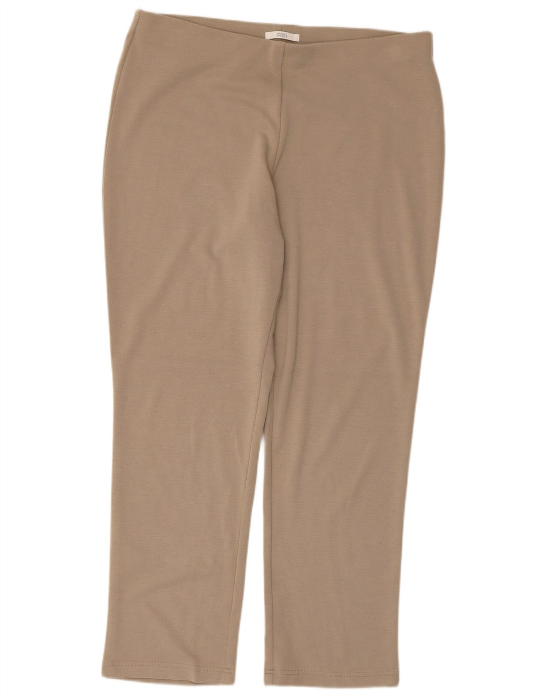 Pantaloni da tuta da donna MARKS & SPENCER UK 18 XL Poliestere beige