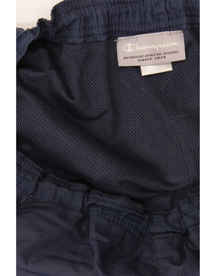 Pantaloni da tuta da uomo Champion poliestere medio blu navy