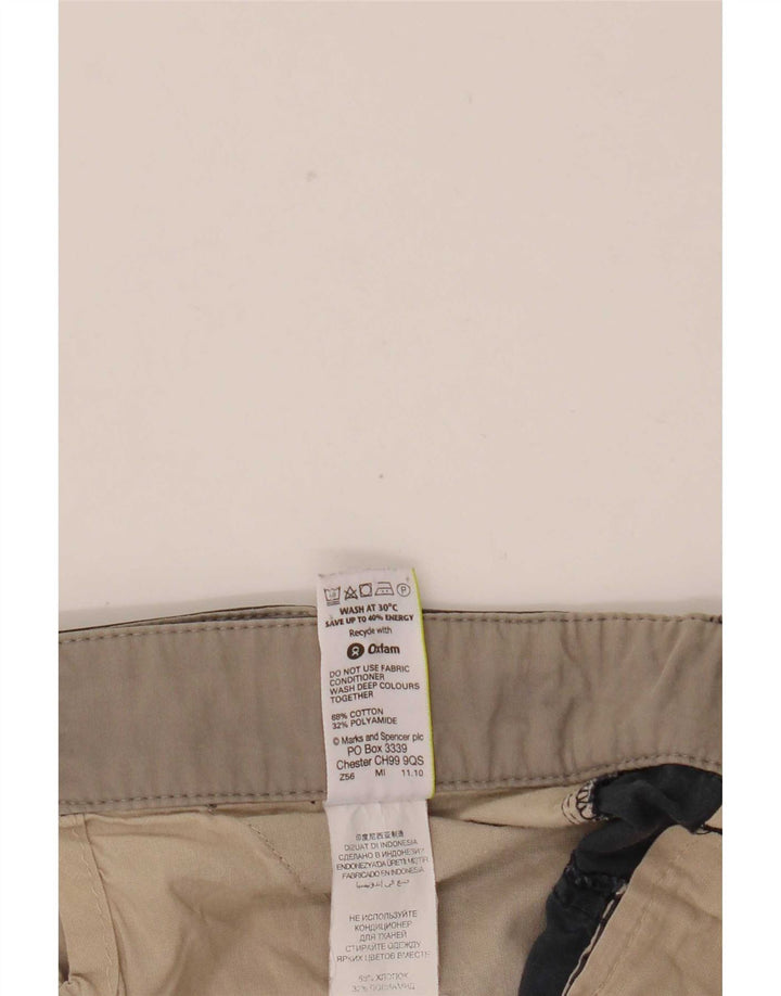 Pantaloncini cargo da uomo Marks & Spencer W40 XL Blu navy