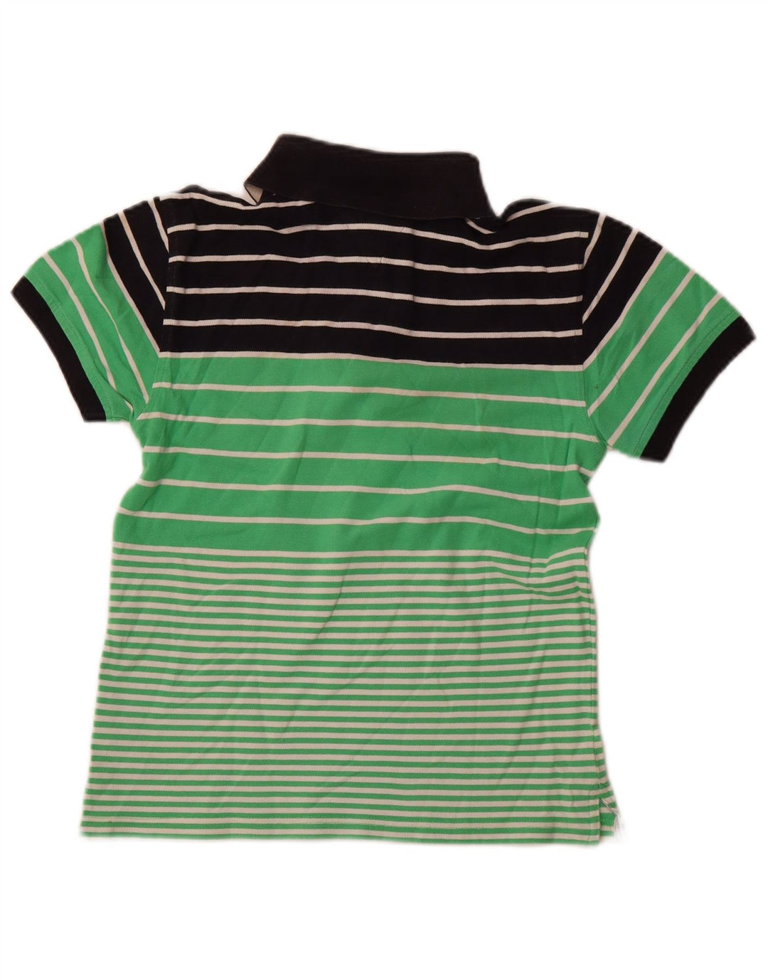 TOMMY HILFIGER Polo per bambina 11-12 anni in cotone color block verde