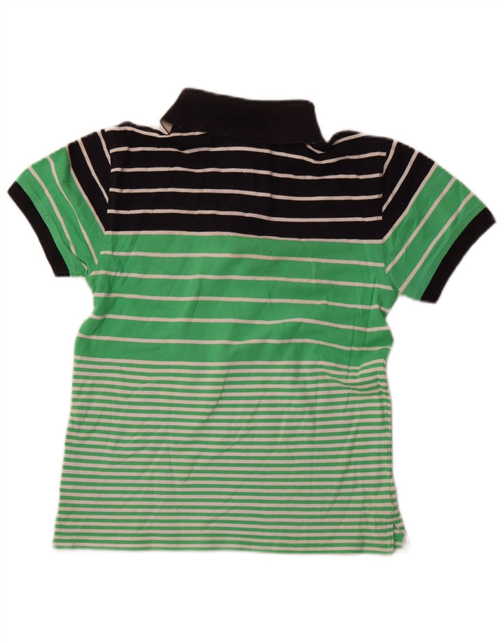 TOMMY HILFIGER Polo per bambina 11-12 anni in cotone color block verde