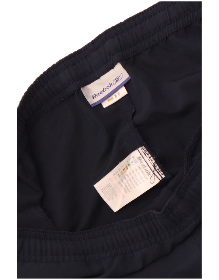 Pantaloni da tuta da donna Reebok UK 14 Large in poliestere blu navy
