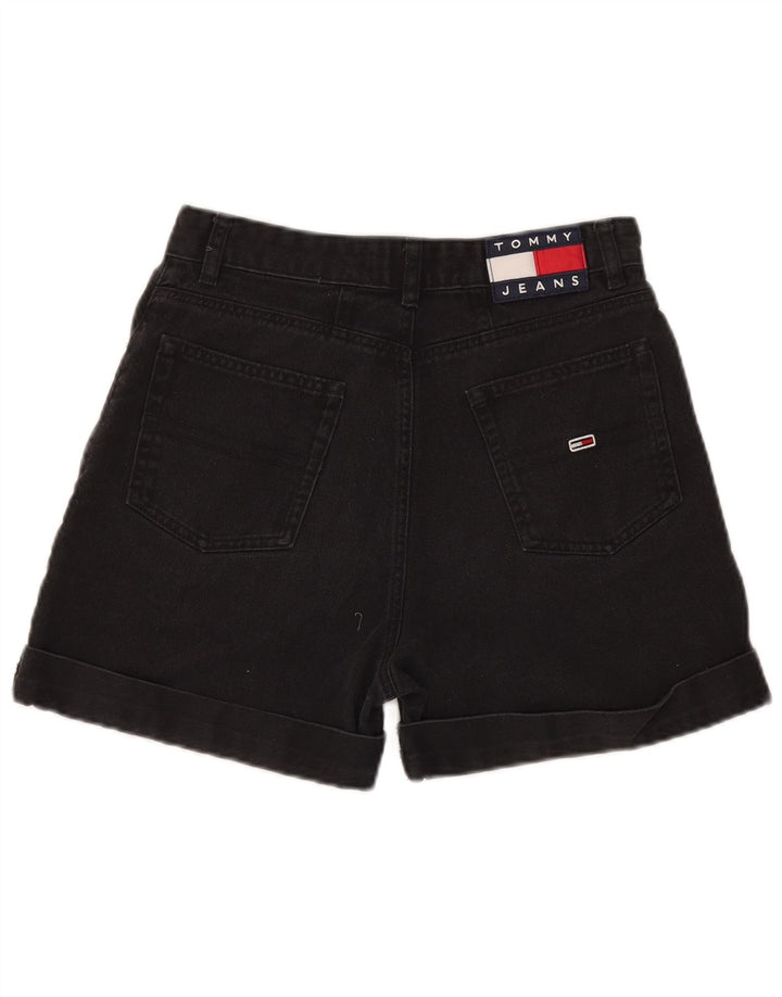 Pantaloncini di jeans da donna Tommy Hilfiger W28 medio nero