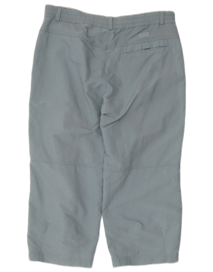 Pantaloni da tuta Adidas Capri da uomo in poliammide blu medio
