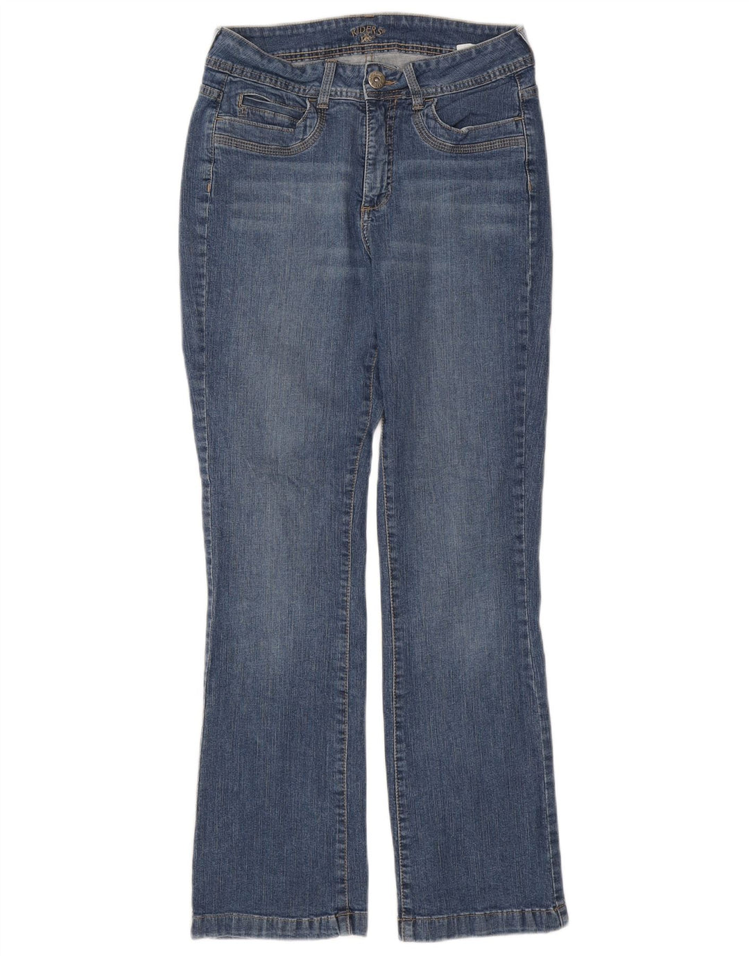 Jeans Lee Riders Bootcut da donna US 10 Large W30 L30 Cotone blu