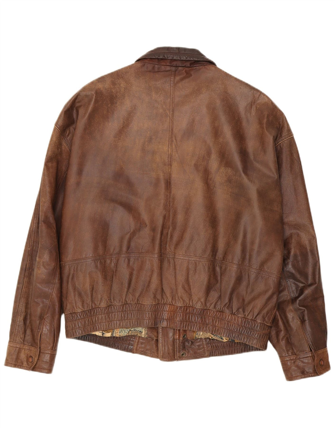 Giacca in pelle da uomo Trapper IT 52 XL Marrone