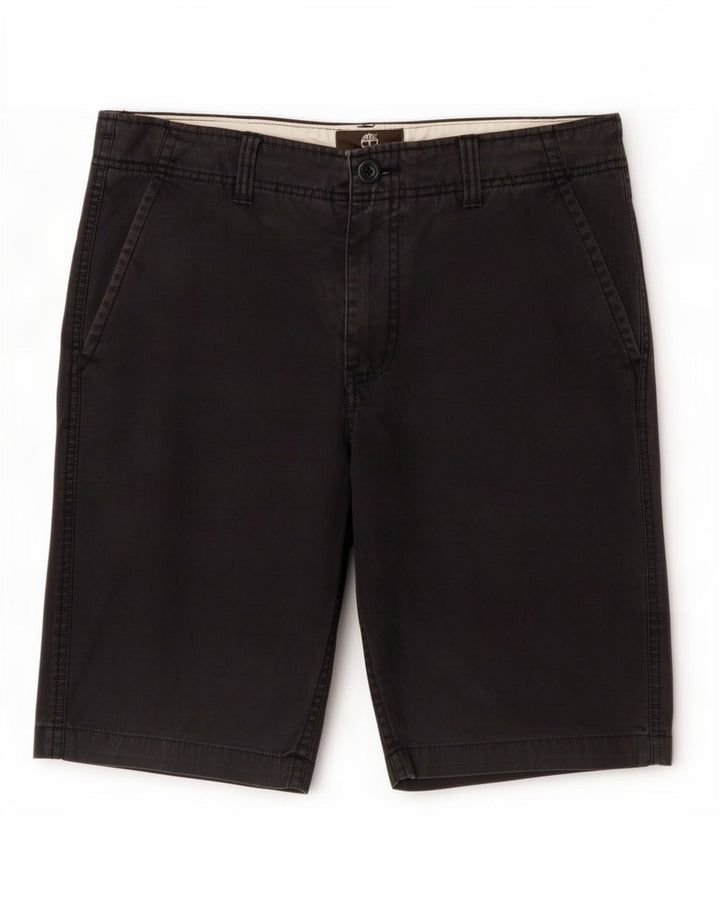 Pantaloncini chino da uomo Timberland Earthkeepers W32 cotone grigio medio