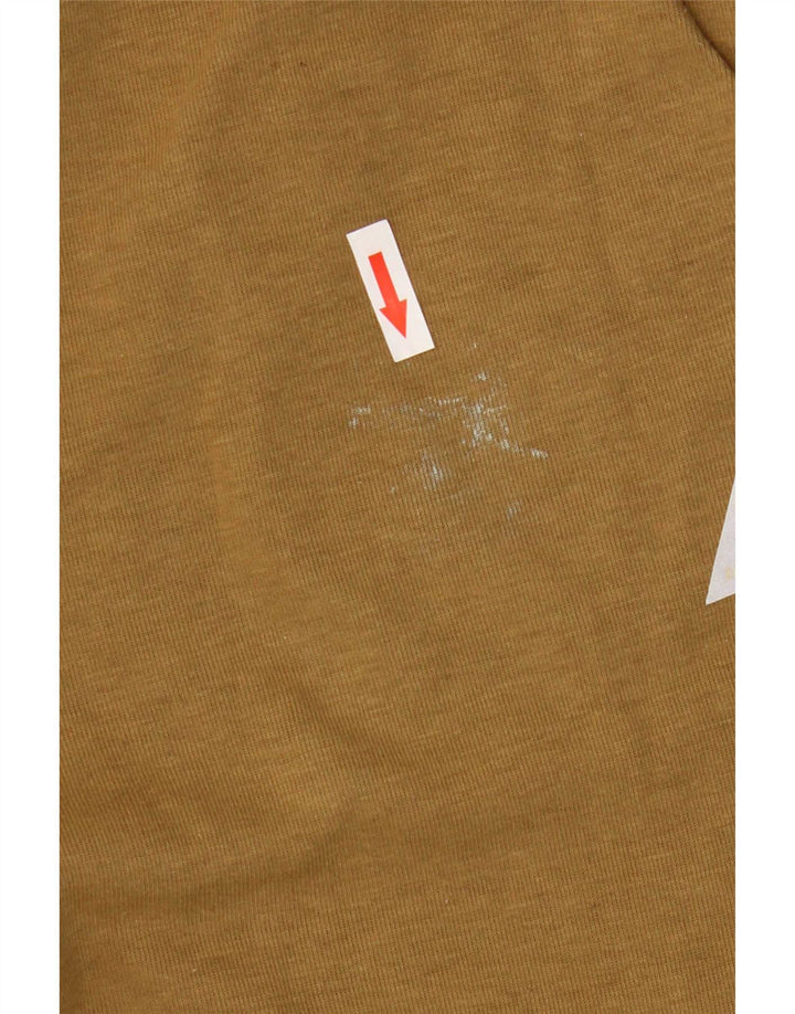Pantaloni da tuta da uomo Zara Joggers grandi in poliestere marrone