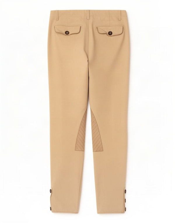 Pantaloni chino da donna Massimo Dutti EU 36 XS W26 L28 Beige Colourblock