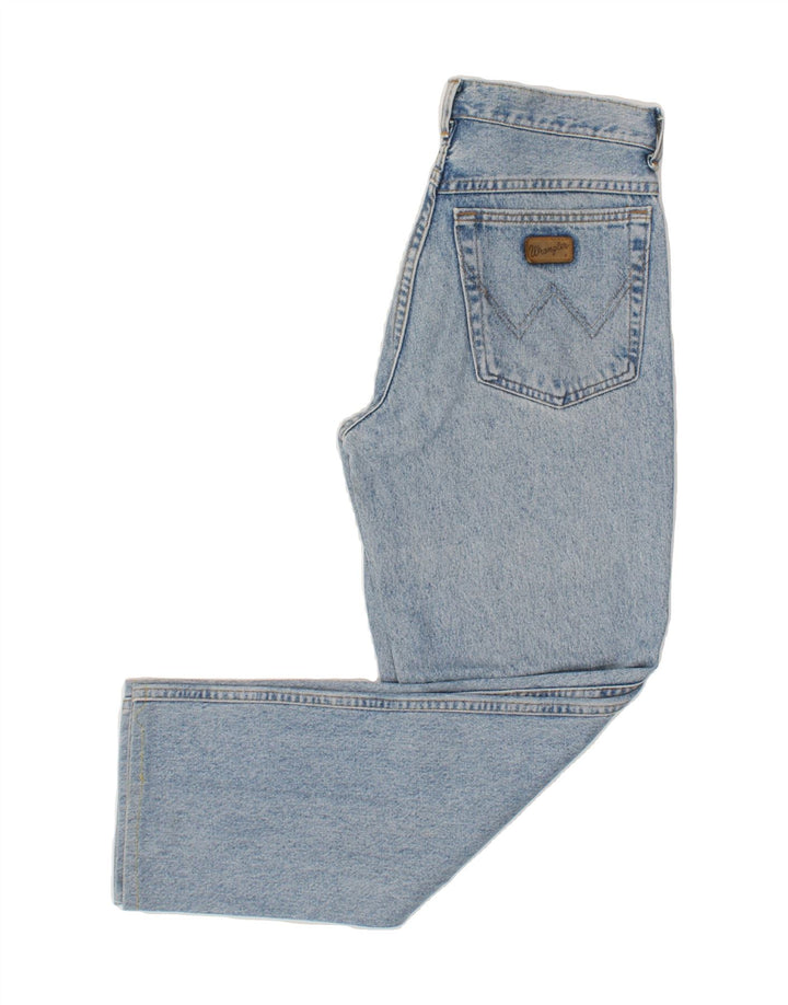 WRANGLER Womens Straight Jeans W28 L27 Blue Vintage Wrangler and Second-Hand Wrangler from Messina Hembry 