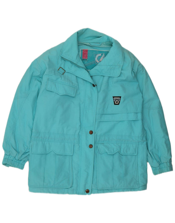 Giacca da sci oversize da donna in Gore-Tex CRESTA EU 40 cotone turchese medio