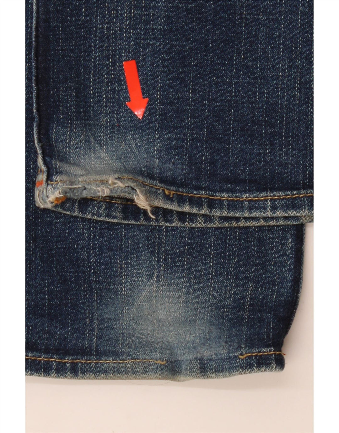TRUE RELIGION Jeans dritti da donna W24 L32 cotone blu navy