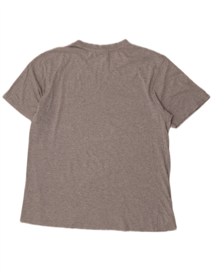 T-shirt grafica da uomo Fila Top grigio medio