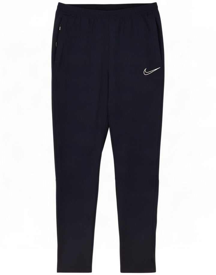 Pantaloni da tuta Nike Dri Fit da uomo medi blu navy poliestere