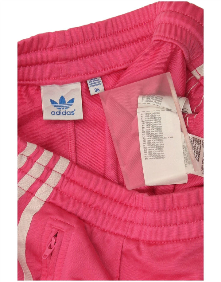 Pantaloni da tuta da donna Adidas EU 36 Small Rosa Poliestere