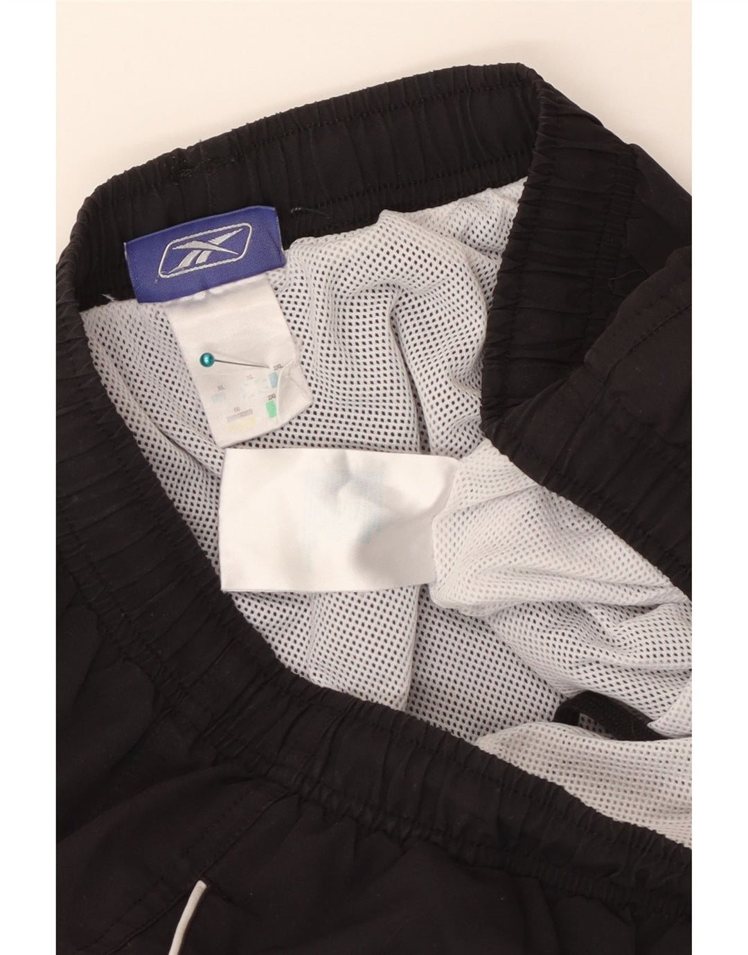 Pantaloncini sportivi Reebok da uomo XL neri in poliestere
