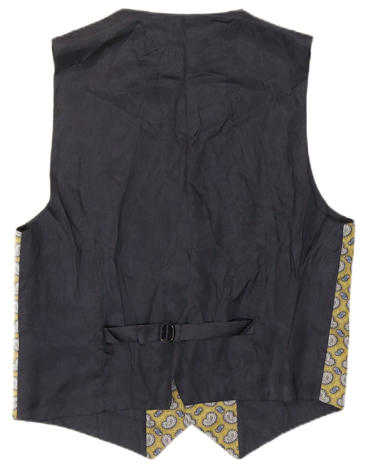 Gilet Uomo Pinco Pallino Giallo Medio Paisley