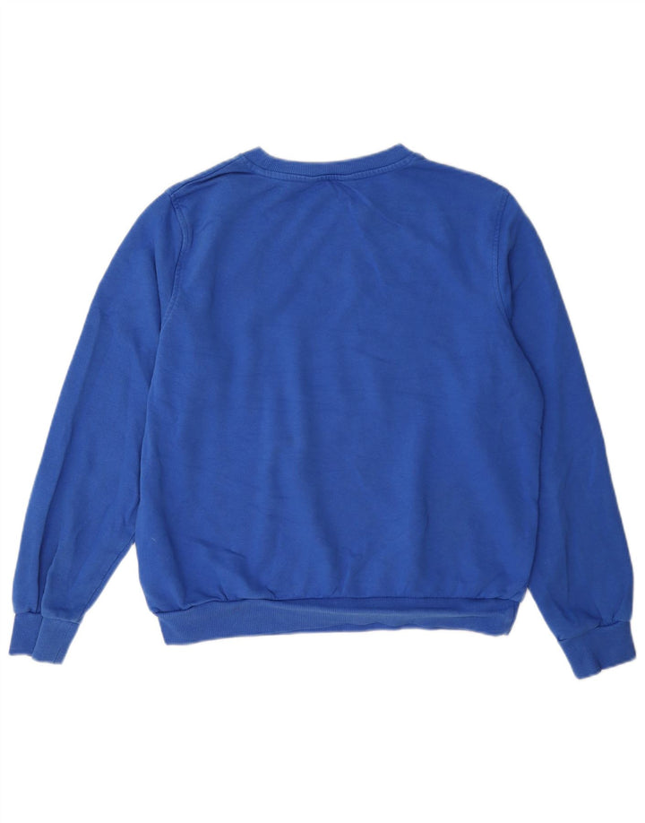 Felpa da donna Marks & Spencer UK 12 Cotone blu medio