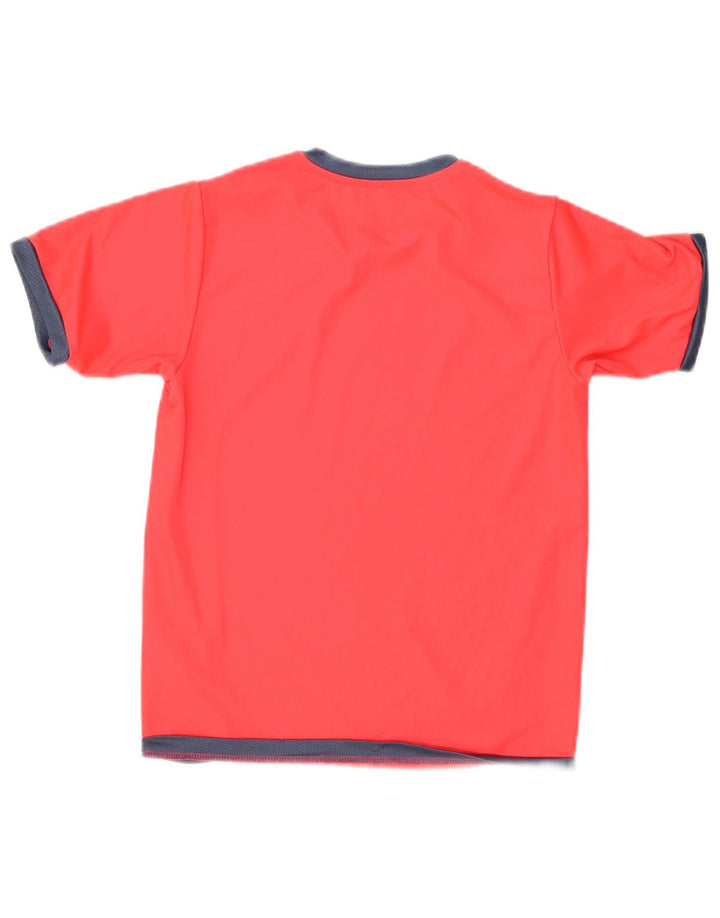 Maglietta Puma per ragazze, 9-10 anni, in poliestere color block arancione