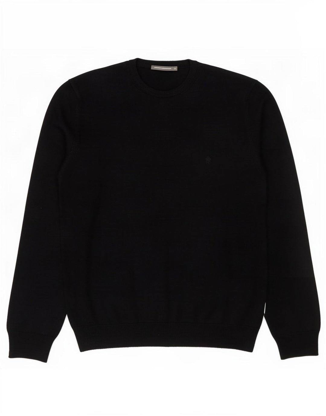 Maglione maglione girocollo da uomo French Connection medio acrilico blu navy
