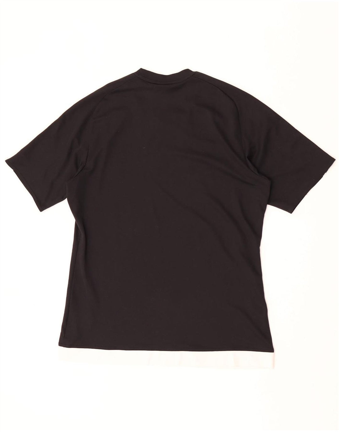 T-shirt Adidas Climalite da uomo, media, in poliestere nero