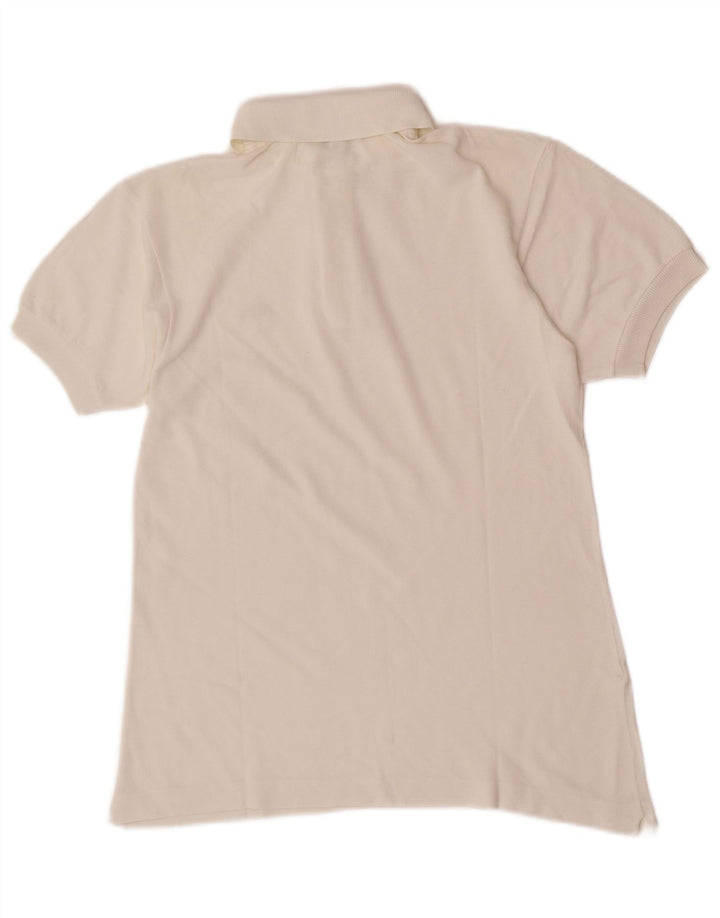 Polo da uomo Lacoste taglia 3 piccola in cotone bianco