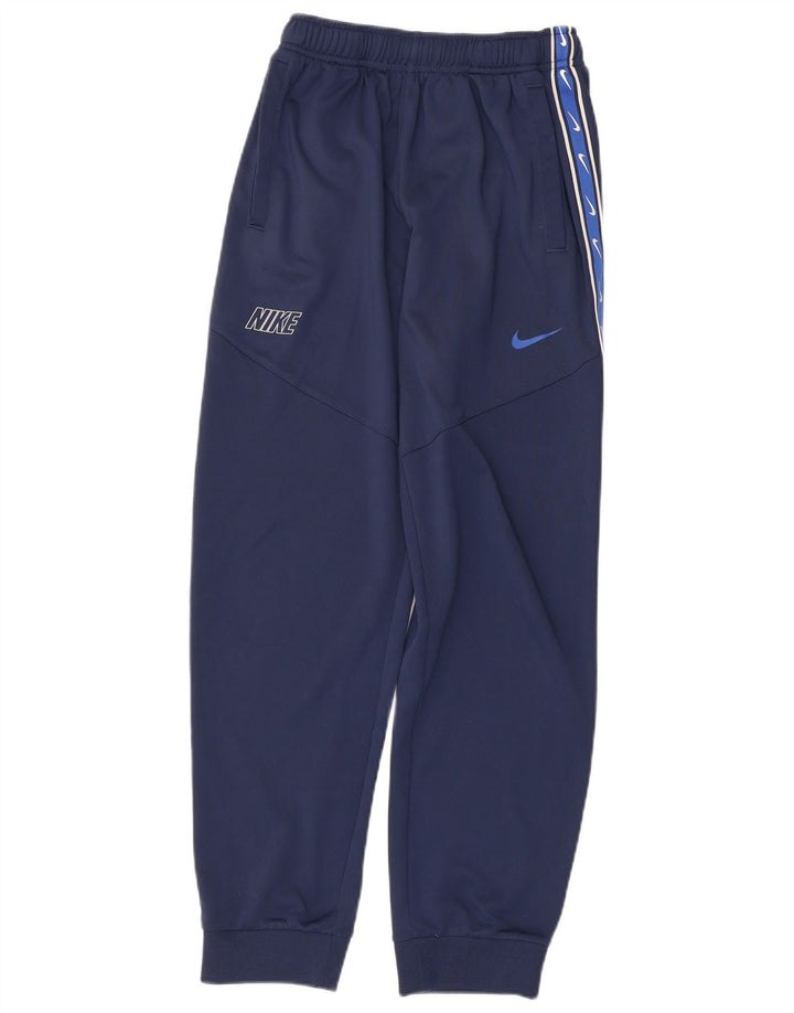 Pantaloni da tuta NIKE da ragazzo Dri Fit Joggers 13-14 anni XL Blu navy