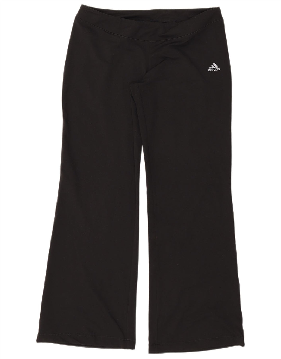 Pantaloni da tuta ADIDAS Clima 365 Flare da donna UK 18 XL Poliestere nero