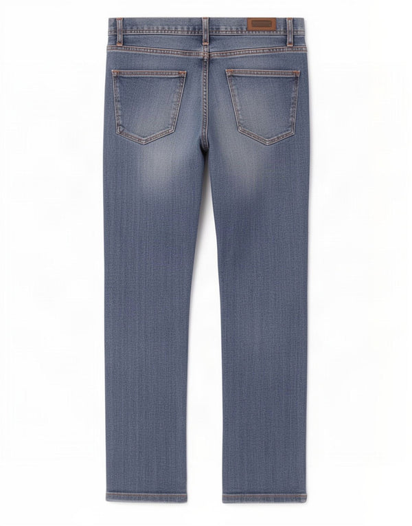 Jeans slim da uomo Zara EU 42 Large W32 L32 Blu