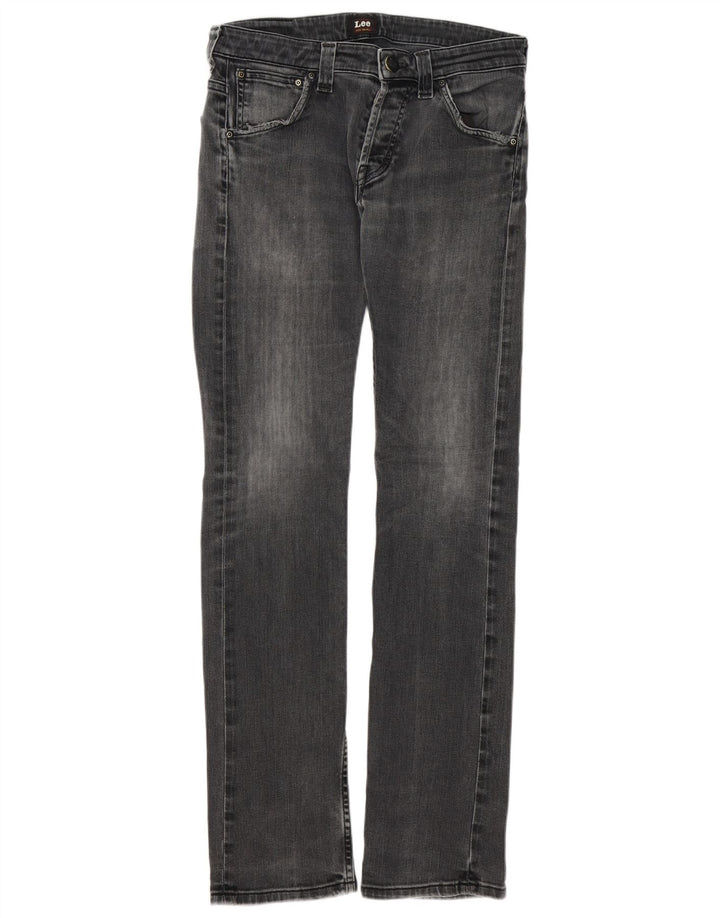 Jeans slim da uomo Lee W31 L32 cotone grigio
